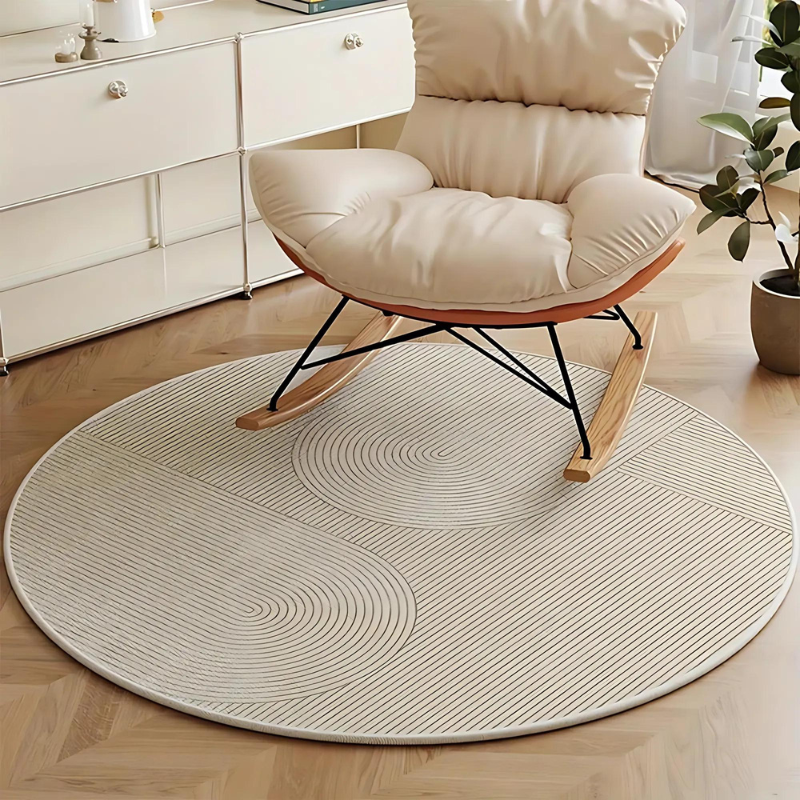 Non-Slip Area Rug – Durable Elegant Design for Home Office, Easy Care