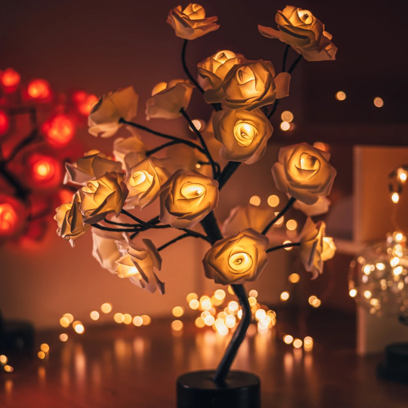 LED Table Lamp Pink – Cozy Decorative Lighting for Home Decor