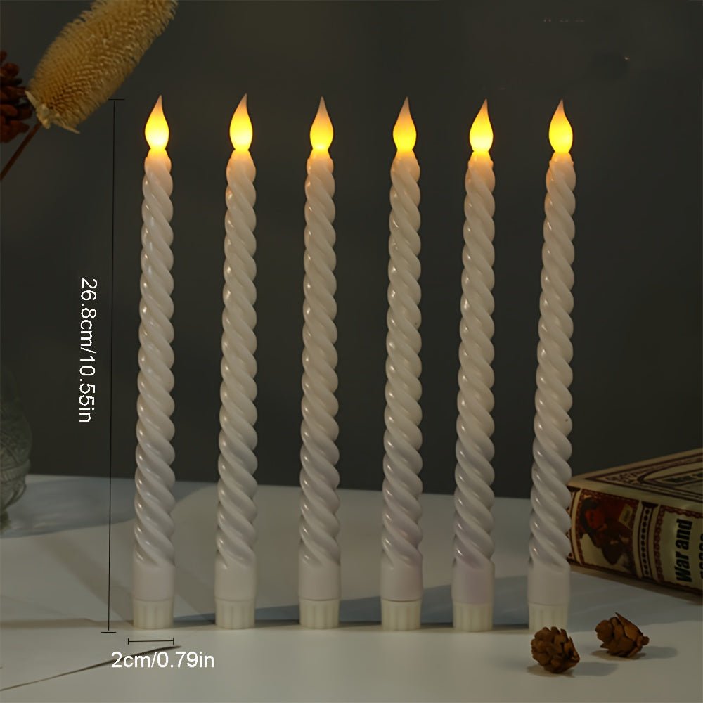 LED Candles Set – Realistic Battery Operated Flameless Decorative Lights