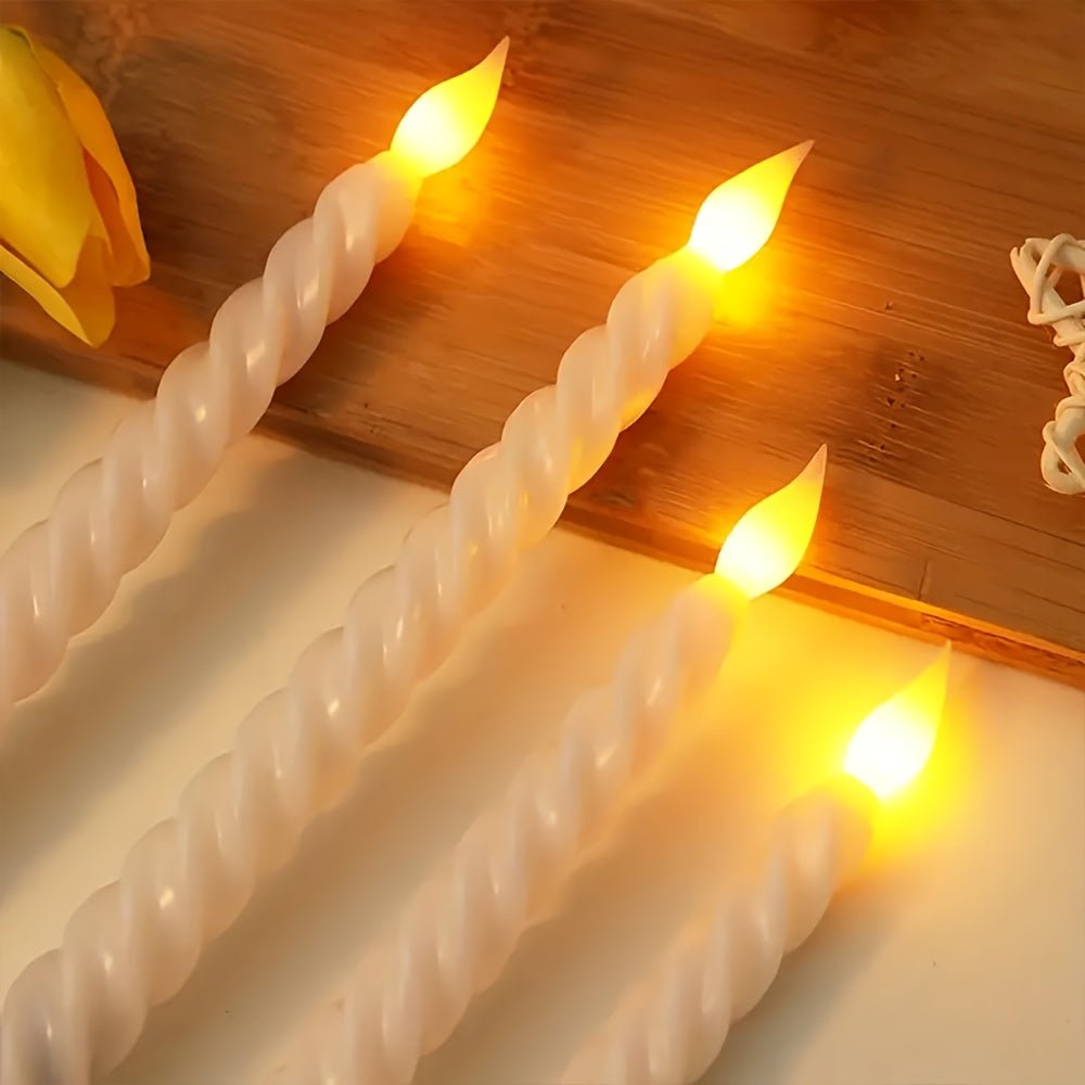 LED Candles Set – Realistic Battery Operated Flameless Decorative Lights