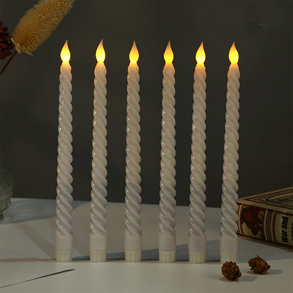 LED Candles Set – Realistic Battery Operated Flameless Decorative Lights