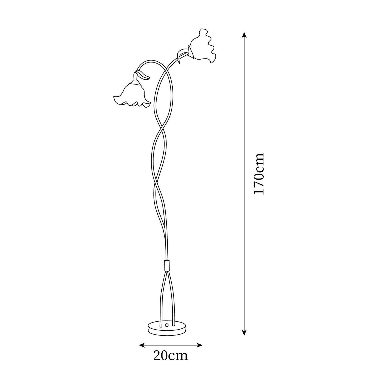 Floor Lamp for Home Office – Modern Elegant Lighting with Soft Glow Design