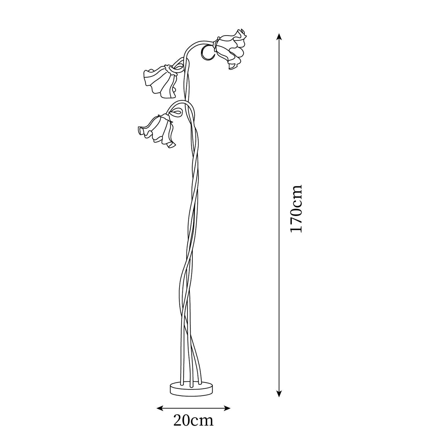 Floor Lamp for Home Office – Modern Elegant Lighting with Soft Glow Design