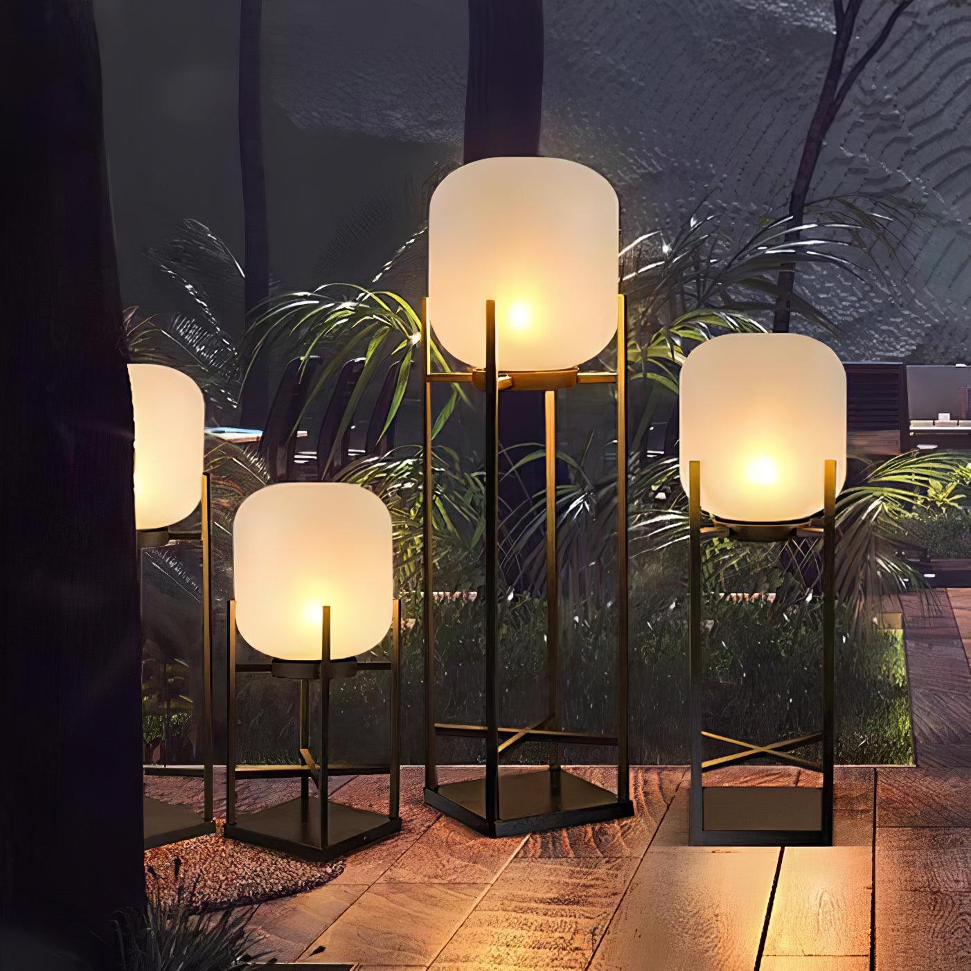 Solar Garden Lamp – Outdoor Decorative Lighting for Patio and Terrace
