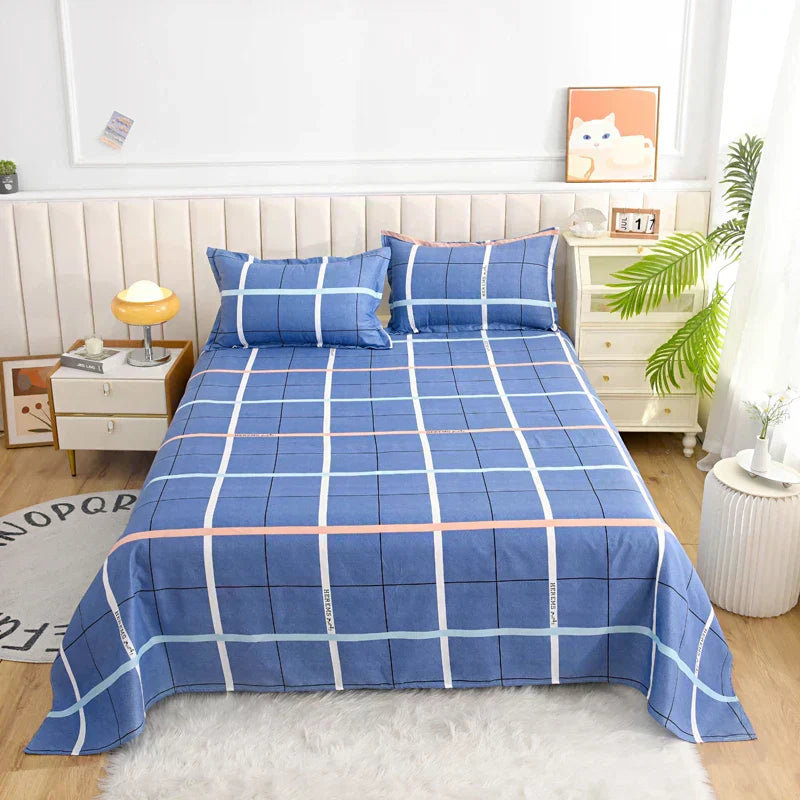 Fitted Mattress Cover – Soft Cotton Sheet for Comfortable Bedding
