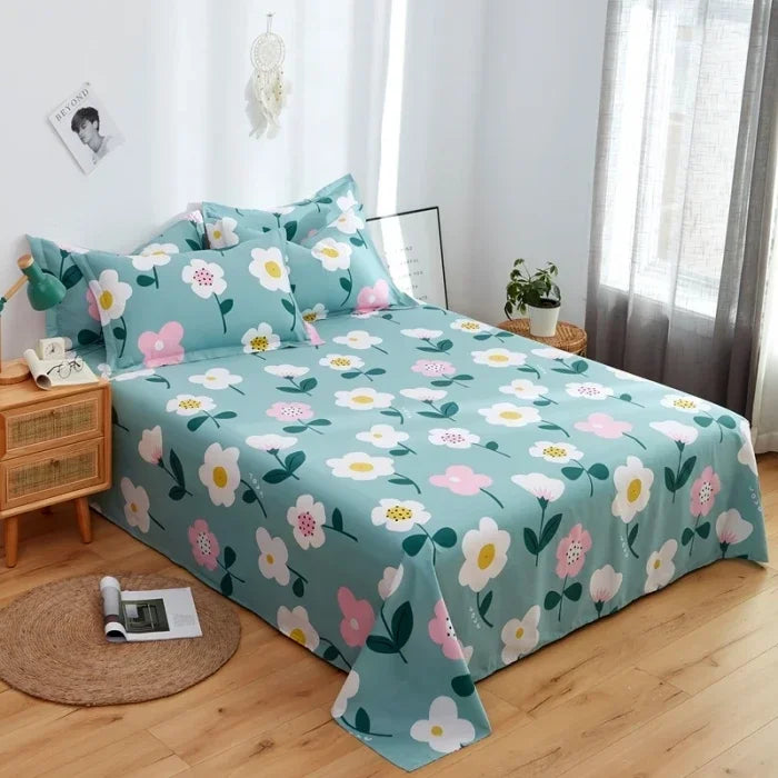 Luxury Bed Sheets Set – Soft Cotton Bedding for Cozy Bedrooms and Comfort