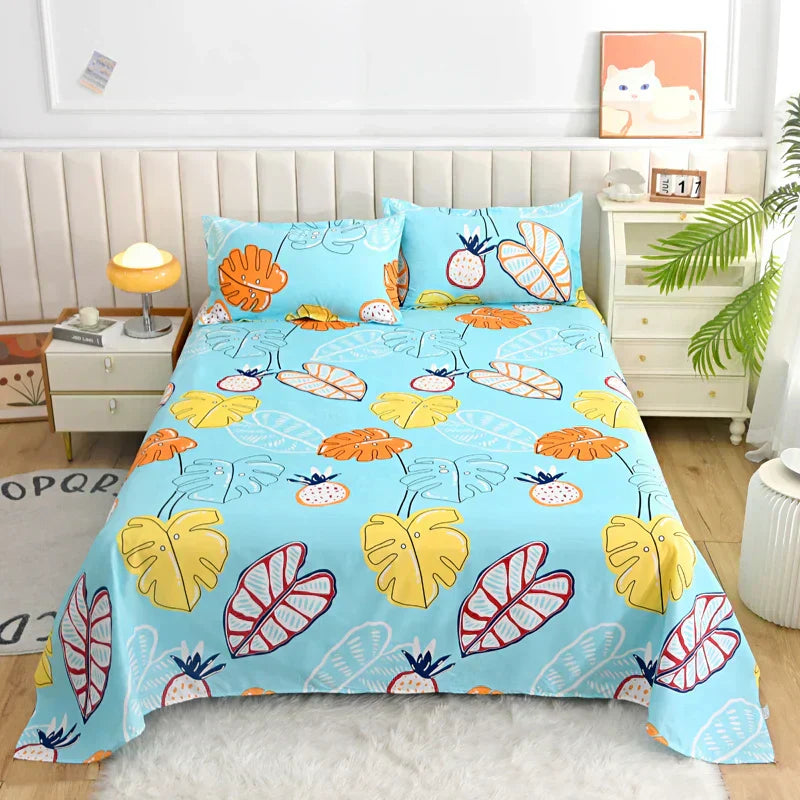 Fitted Mattress Cover – Soft Cotton Sheet for Comfortable Bedding