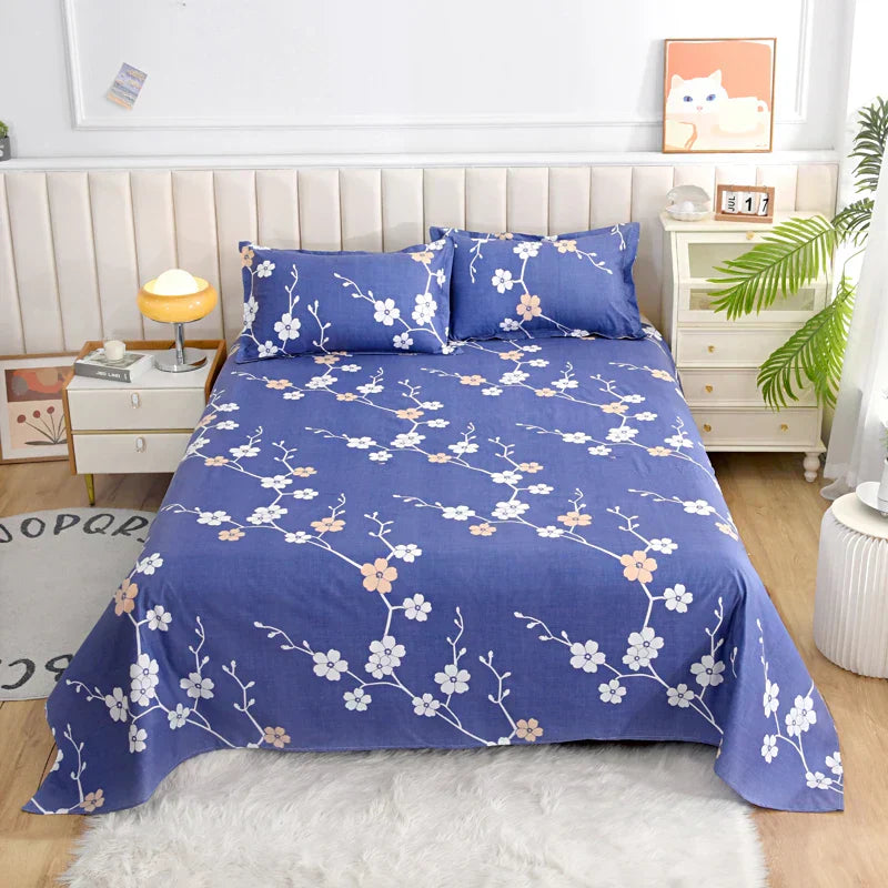 Fitted Mattress Cover – Soft Cotton Sheet for Comfortable Bedding