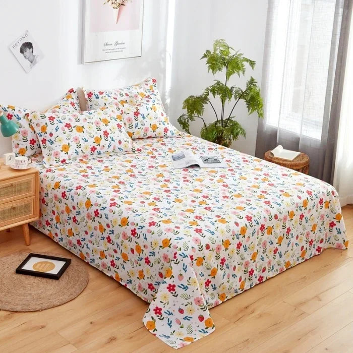 Luxury Bed Sheets Set – Soft Cotton Bedding for Cozy Bedrooms and Comfort