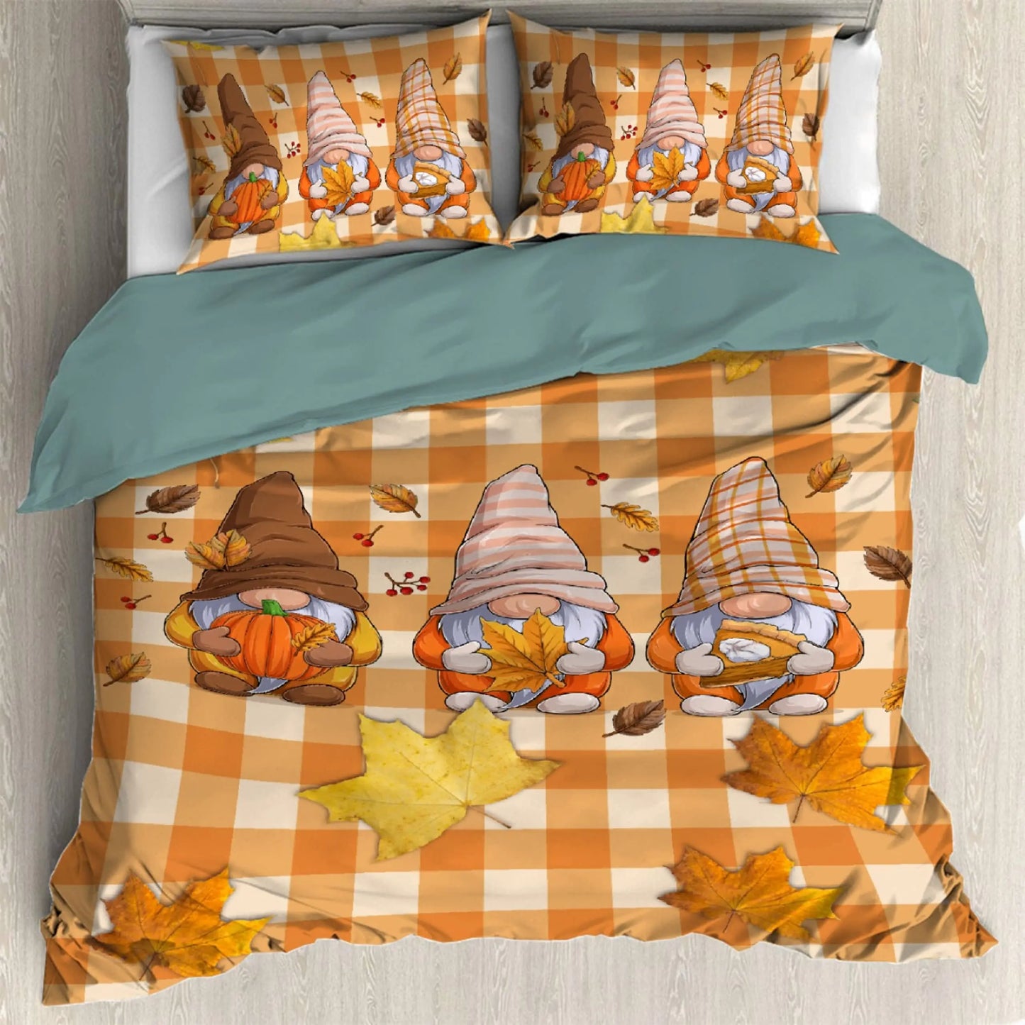 Cozy Cotton Duvet Cover Set – Autumn Bedding for Comfortable Home Decor