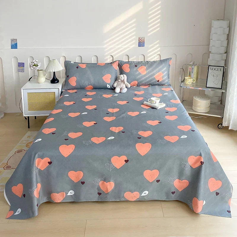 Fitted Mattress Cover – Soft Cotton Sheet for Comfortable Bedding