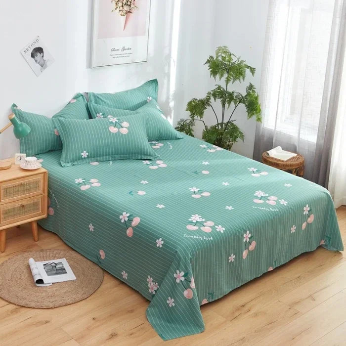 Luxury Bed Sheets Set – Soft Cotton Bedding for Cozy Bedrooms and Comfort