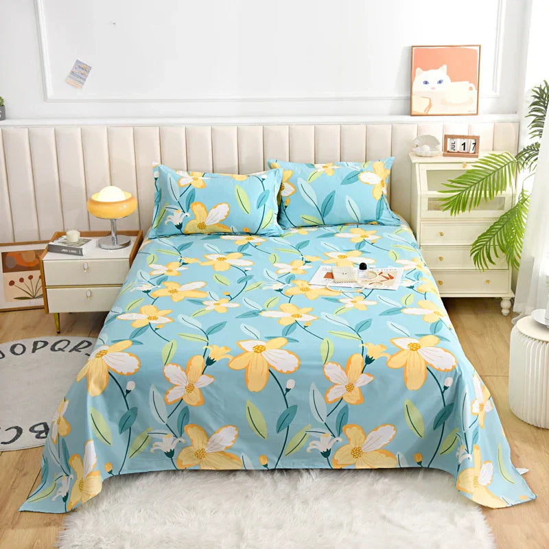 Fitted Mattress Cover – Soft Cotton Sheet for Comfortable Bedding