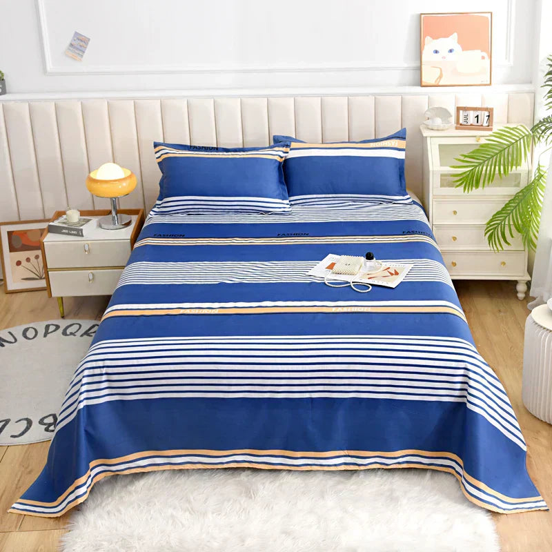 Fitted Mattress Cover – Soft Cotton Sheet for Comfortable Bedding