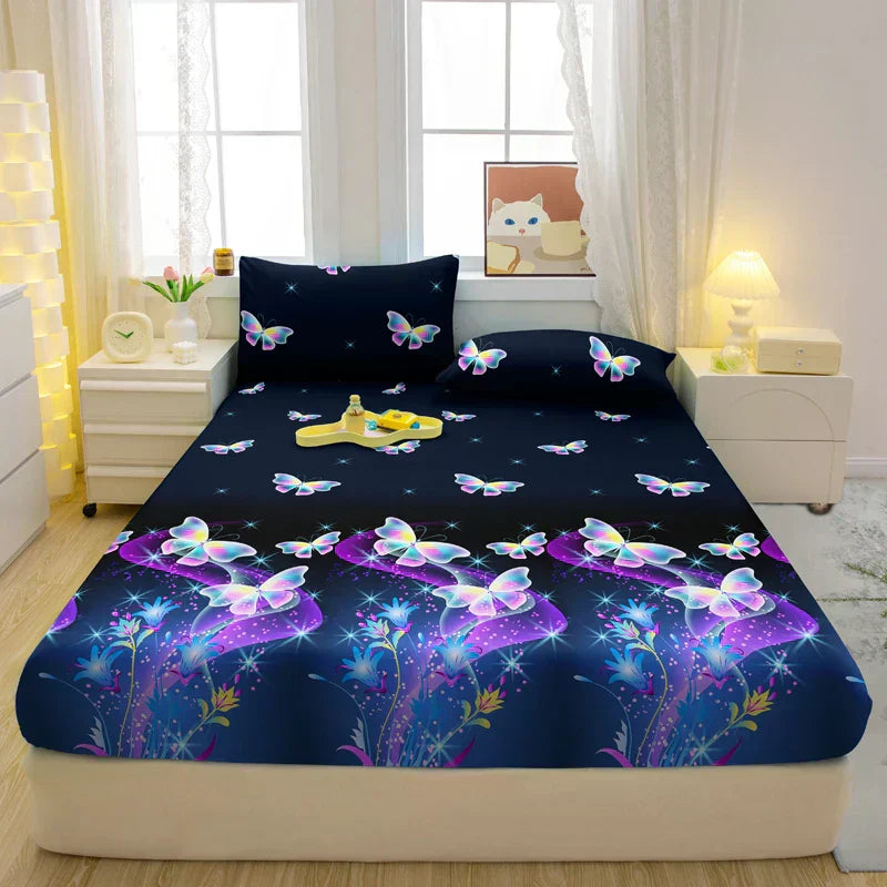 Bedding Sets Luxury – Soft Butterfly Pattern Sheets for Elegant Bedrooms