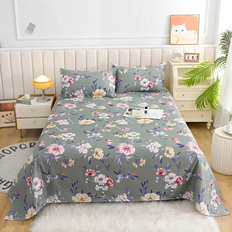 Fitted Mattress Cover – Soft Cotton Sheet for Comfortable Bedding