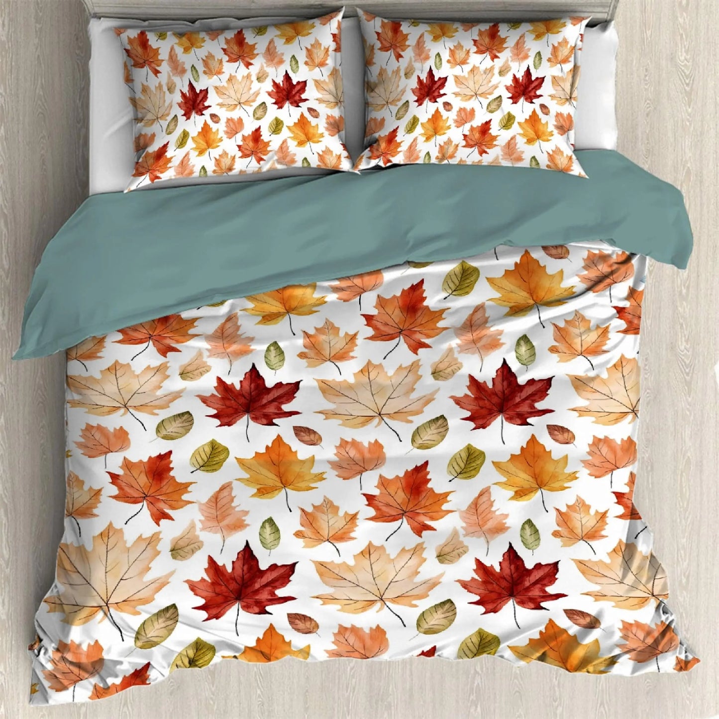 Cozy Cotton Duvet Cover Set – Autumn Bedding for Comfortable Home Decor