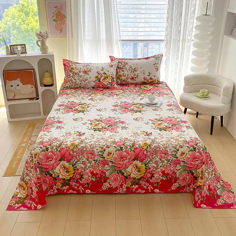 Fitted Mattress Cover – Soft Cotton Sheet for Comfortable Bedding
