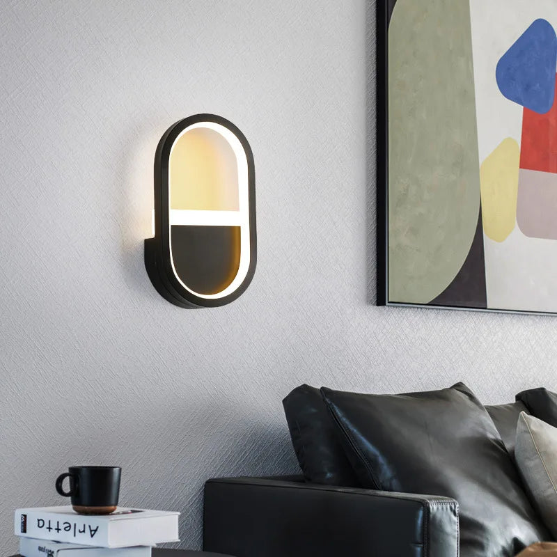 LED Wall Sconce – Modern Iron Lamp for Home Office Decor and Lighting