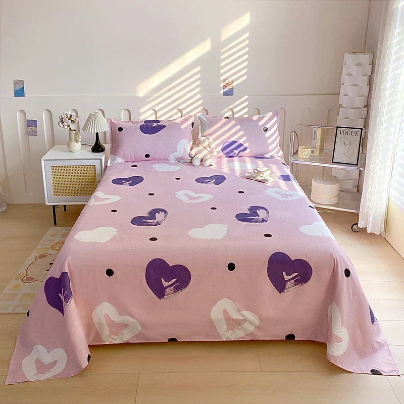 Fitted Mattress Cover – Soft Cotton Sheet for Comfortable Bedding