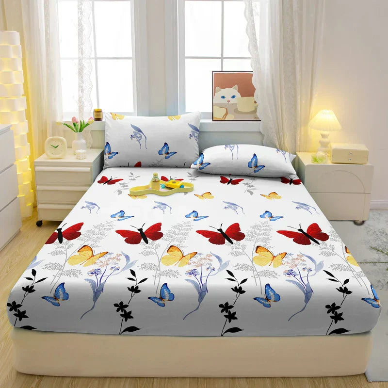 Bedding Sets Luxury – Soft Butterfly Pattern Sheets for Elegant Bedrooms