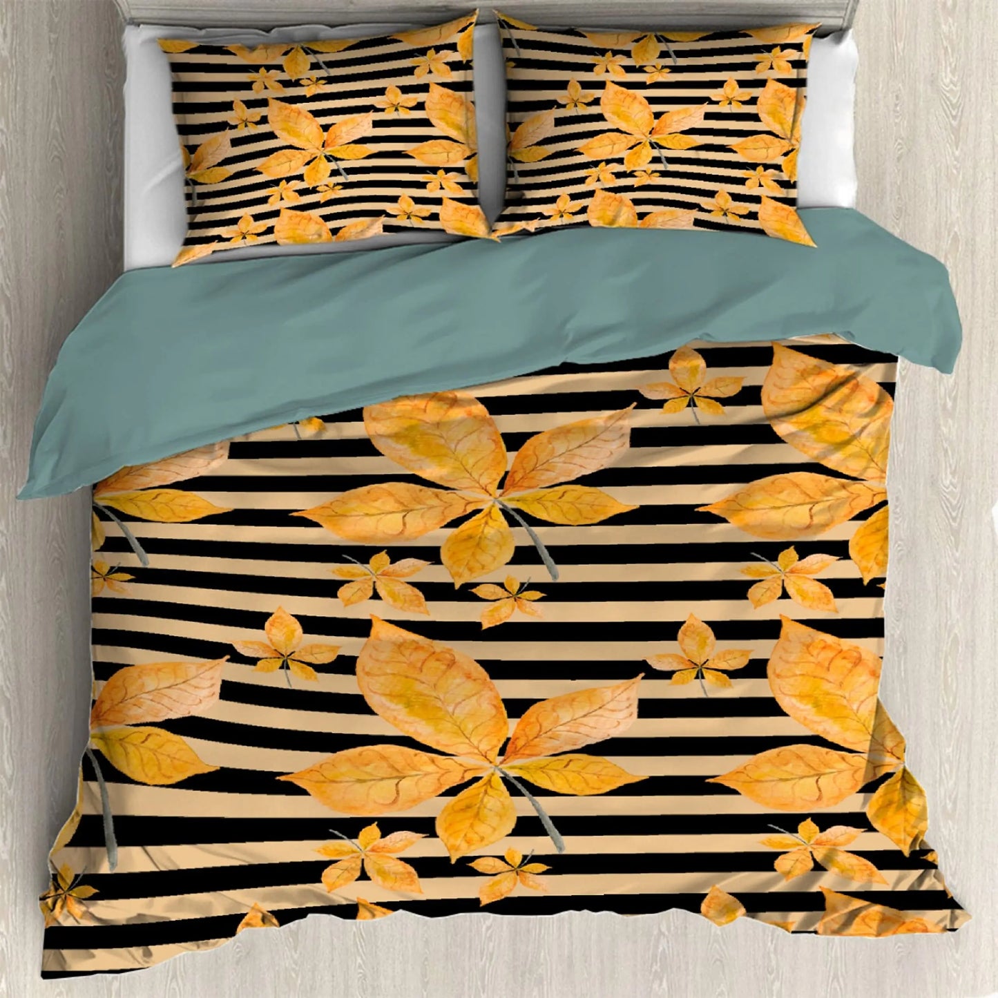 Cozy Cotton Duvet Cover Set – Autumn Bedding for Comfortable Home Decor