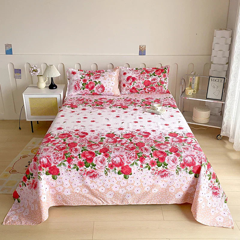 Fitted Mattress Cover – Soft Cotton Sheet for Comfortable Bedding