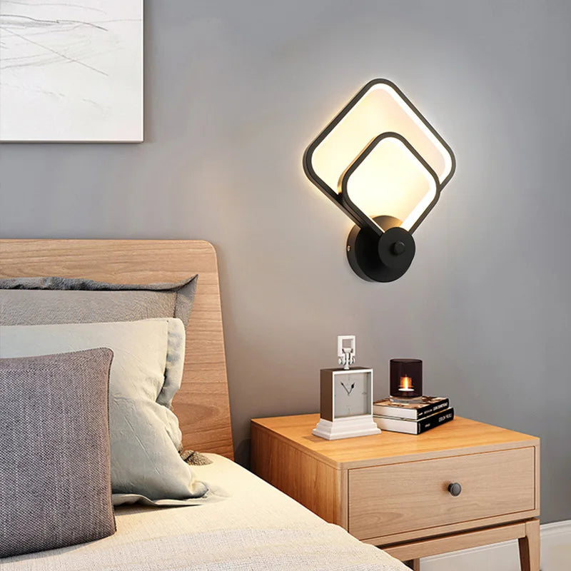 LED Wall Sconce – Modern Iron Lamp for Home Office Decor and Lighting