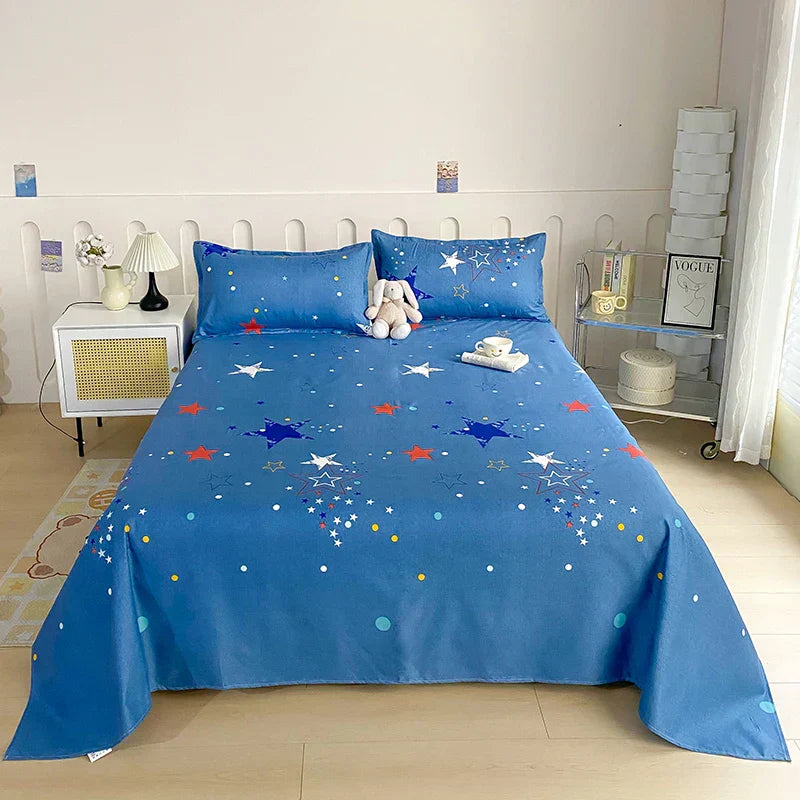 Fitted Mattress Cover – Soft Cotton Sheet for Comfortable Bedding