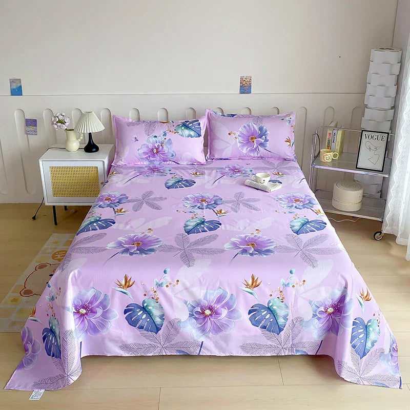 Fitted Mattress Cover – Soft Cotton Sheet for Comfortable Bedding