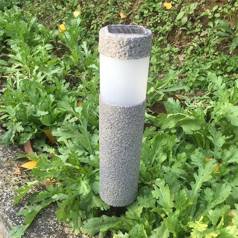 Outdoor Garden Lamp – Elegant Stone Lighting for Patios & Pathways