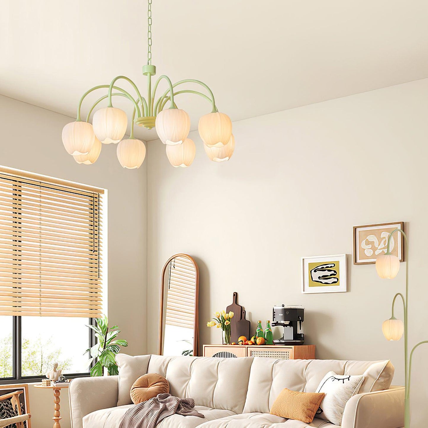 Chandelier Lighting Modern – Elegant Hanging Light Fixture for Living Room Décor