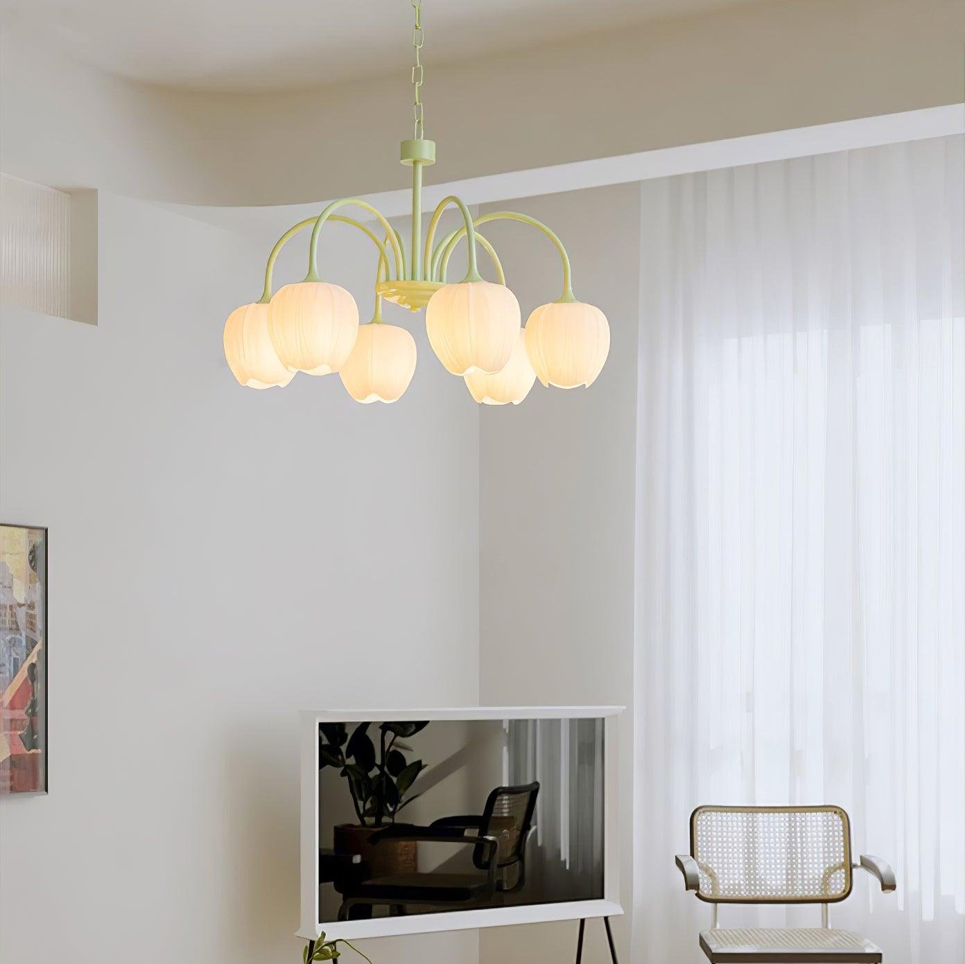 Chandelier Lighting Modern – Elegant Hanging Light Fixture for Living Room Décor