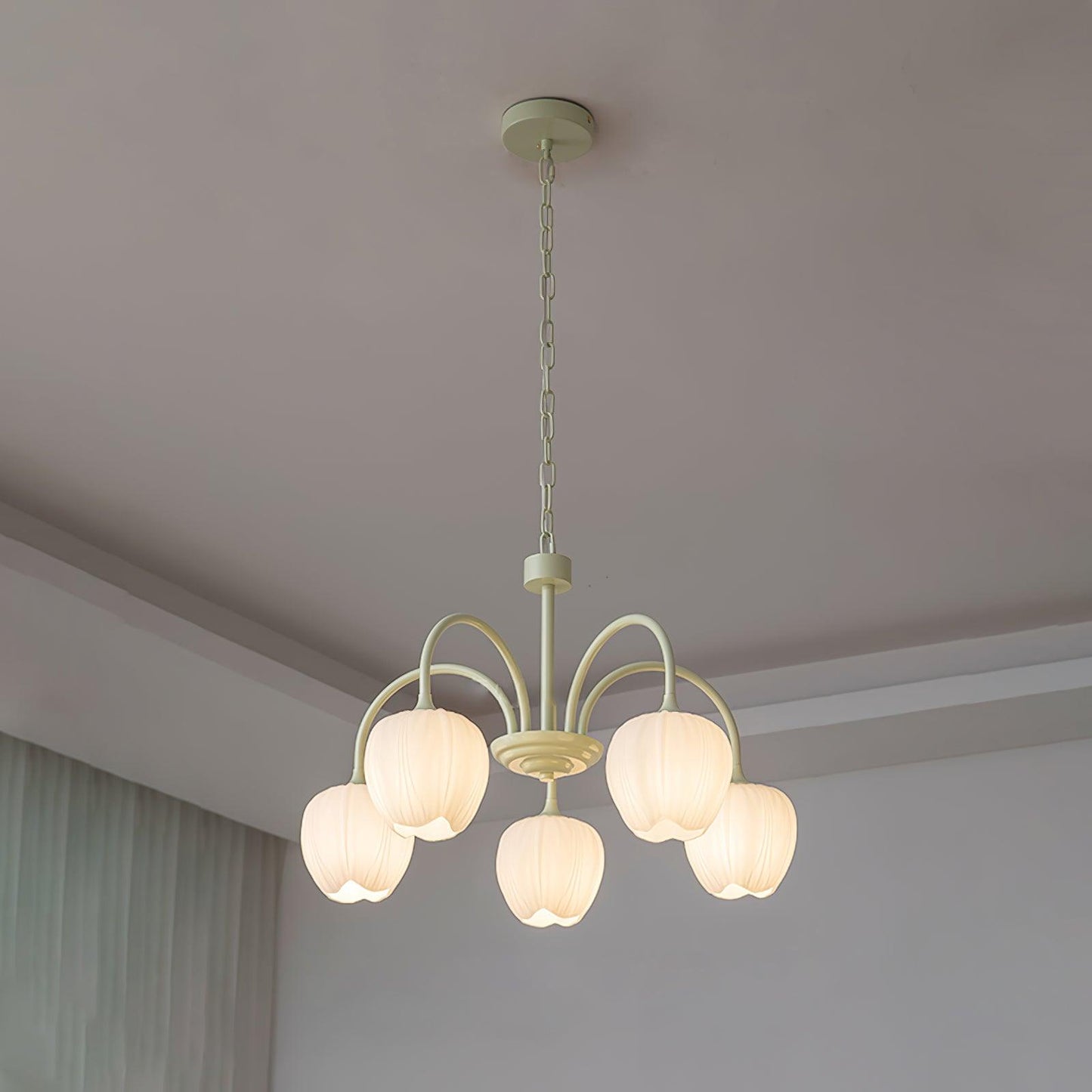 Chandelier Lighting Modern – Elegant Hanging Light Fixture for Living Room Décor