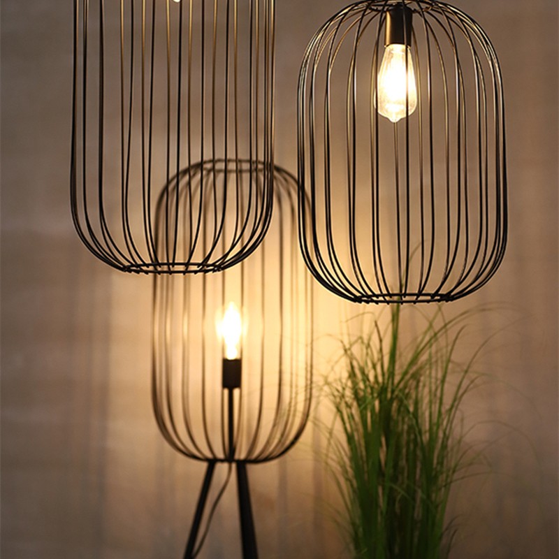 Modern Floor Lamp – Elegant Striped Design for Home Office Lighting Decor