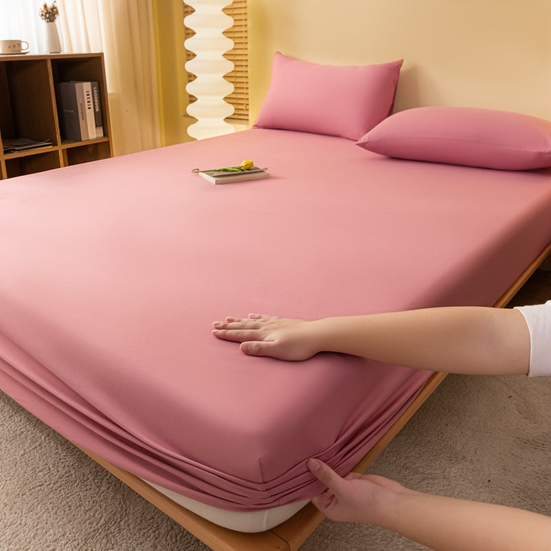 Mattress Protector Cover Waterproof – Soft Elastic Sleeveless Solid Color Comfort