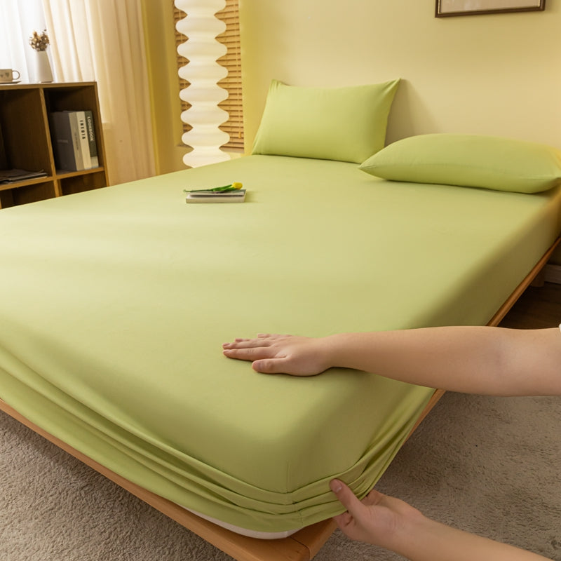 Mattress Protector Cover Waterproof – Soft Elastic Sleeveless Solid Color Comfort