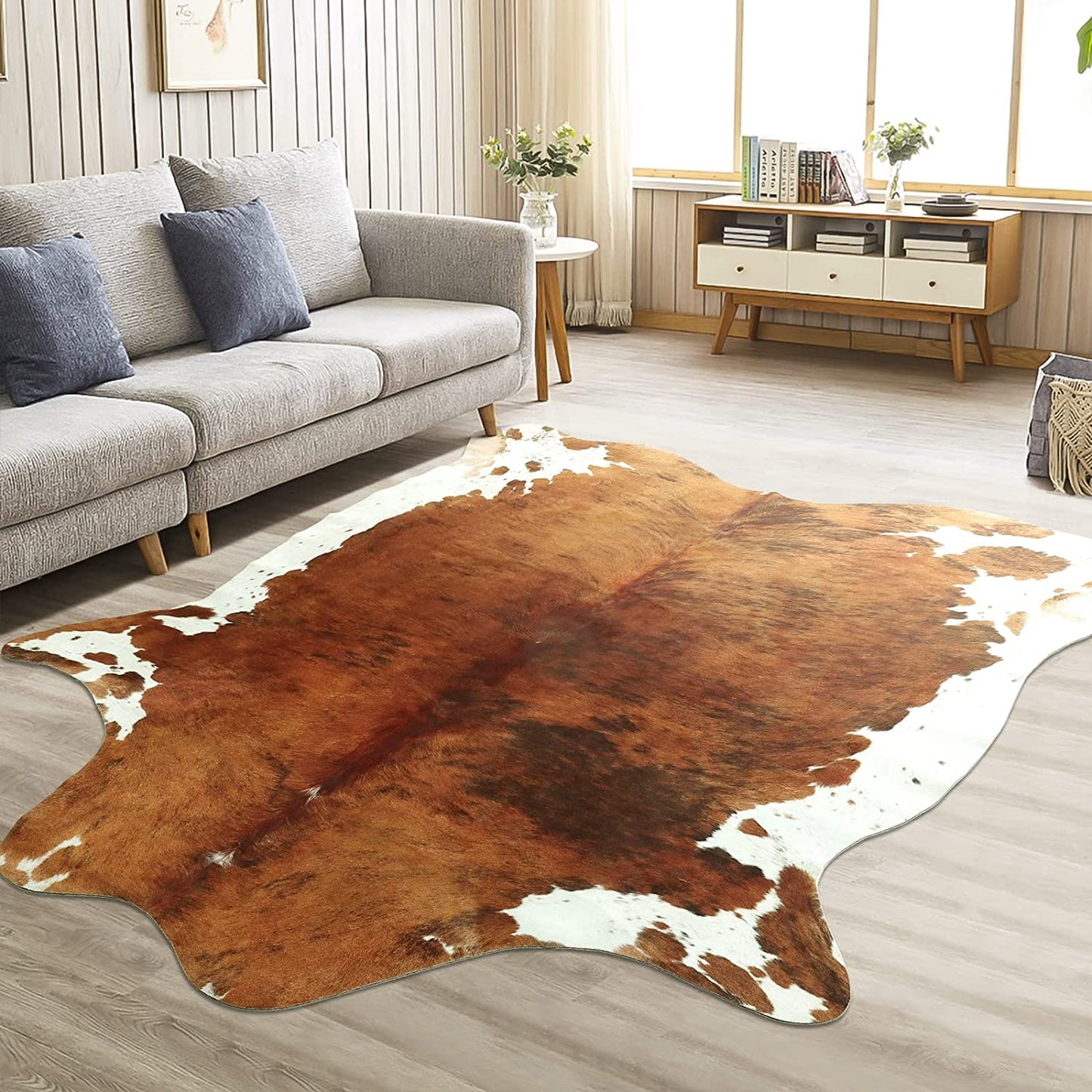 Faux Fur Area Rug – Soft Luxury Decorative Rug for Cozy Home Decor
