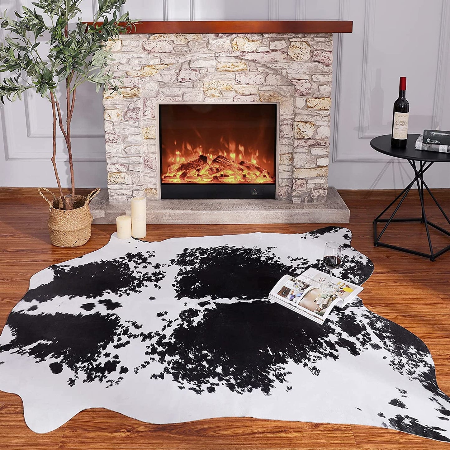 Faux Fur Area Rug – Soft Luxury Decorative Rug for Cozy Home Decor