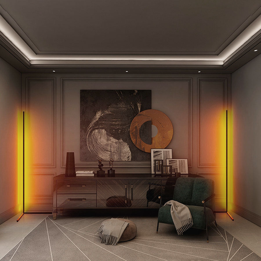 Smart LED Floor Lamp – Voice-Controlled Adjustable Light for Home Office Decor