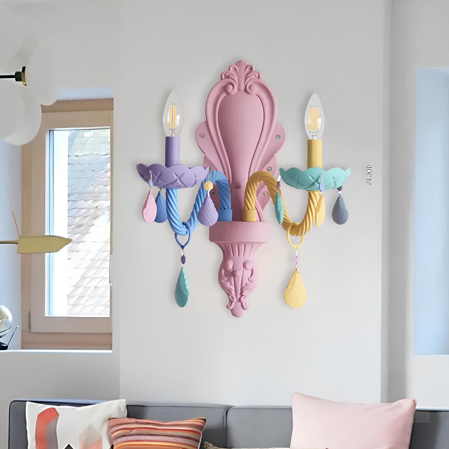 LED Wall Sconce – Modern Decorative Lighting Fixture for Home Office Accent Decor
