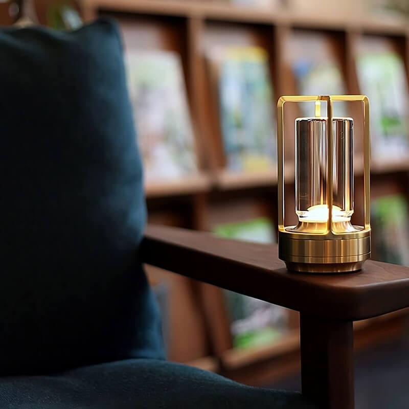 LED Table Lamp – Wireless Elegant Retro Design for Home and Office Lighting