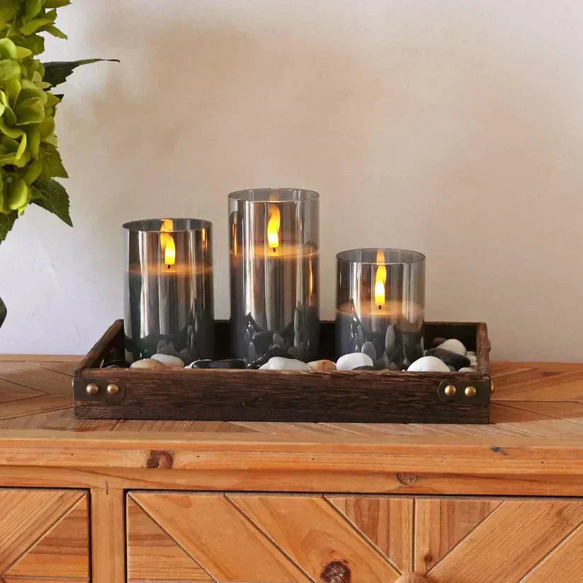 Decorative Candles for Home – Elegant Safe Flameless Candles for Office Decor
