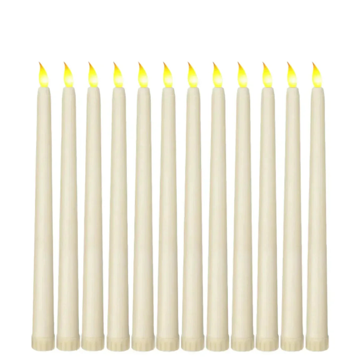 LED Candles for Halloween – Black Decorative Pointed Party & Wedding Lights