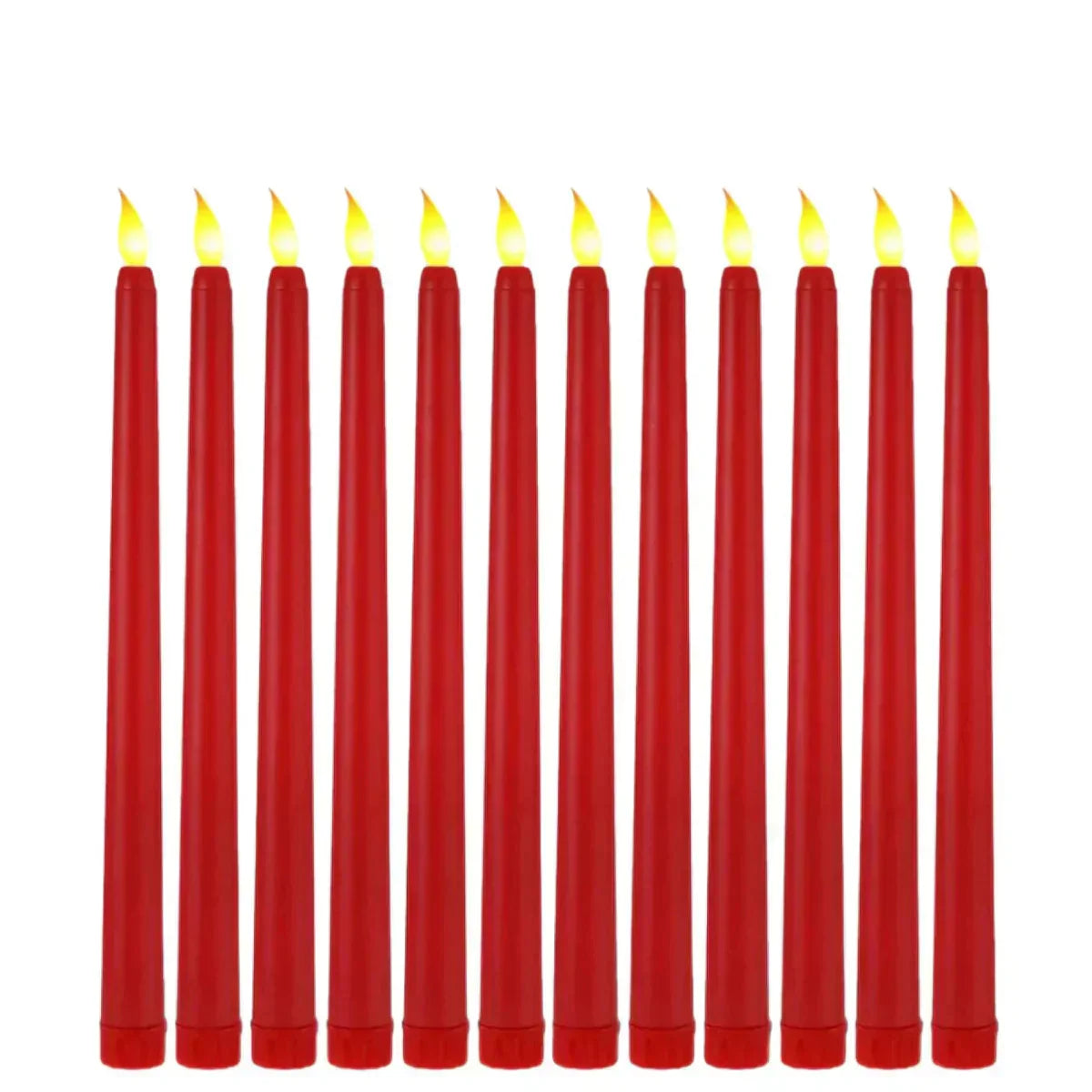 LED Candles for Halloween – Black Decorative Pointed Party & Wedding Lights