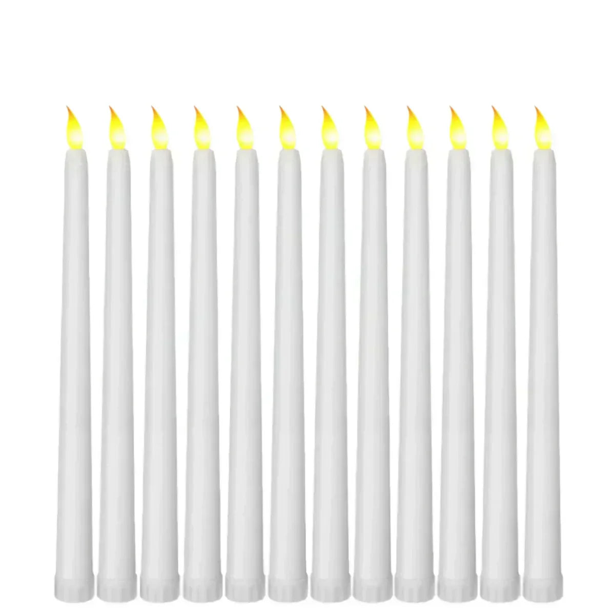 LED Candles for Halloween – Black Decorative Pointed Party & Wedding Lights