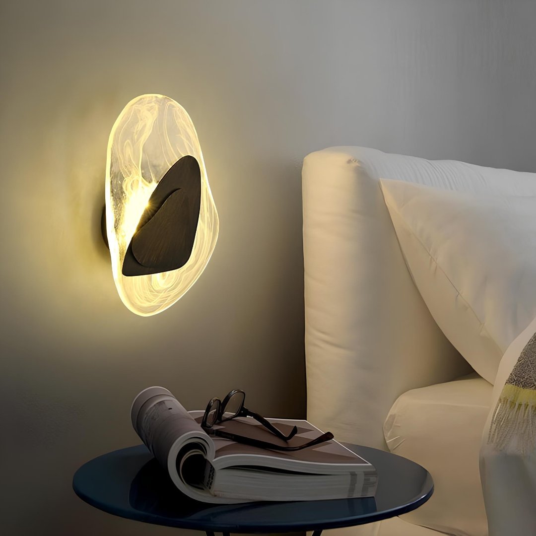 Wall Sconce Lighting – Modern Chic Designer Lamp for Home & Office Decor