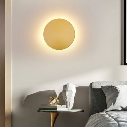 Round Wall Light Contemporary Design for Home and Office Decor