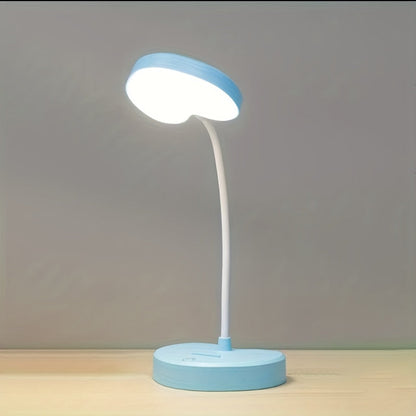 USB LED Desk Lamp Foldable for Home Office Use, Adjustable Brightness