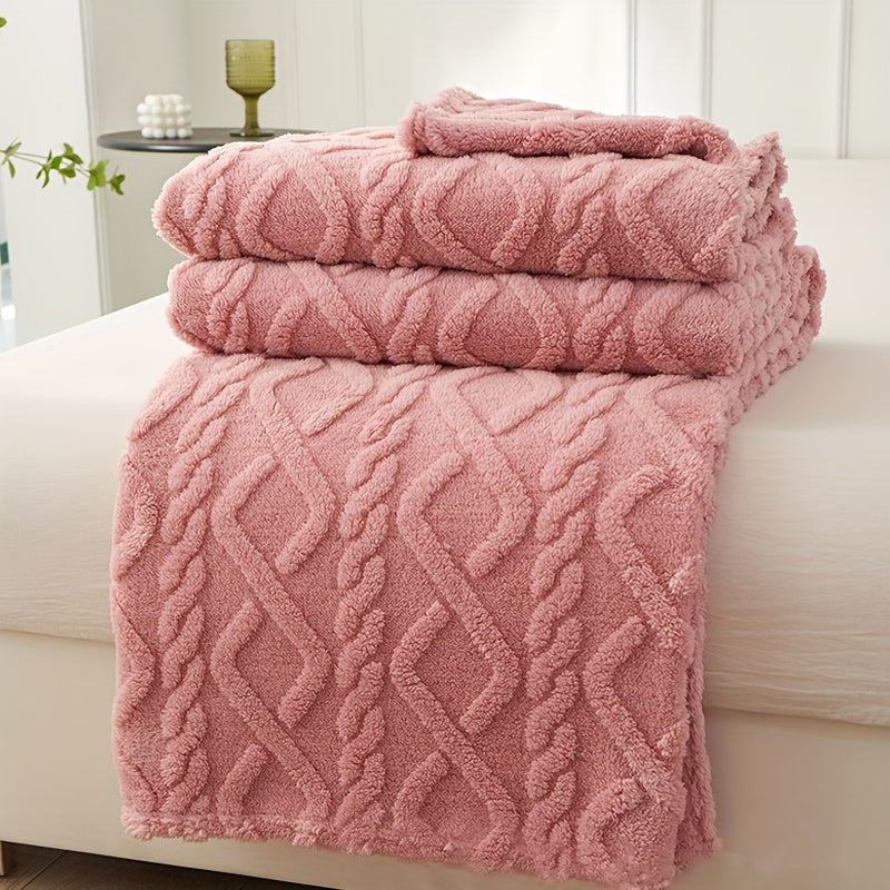 Soft Cozy Blanket for Home and Office | Warm, Stylish Design for Comfort